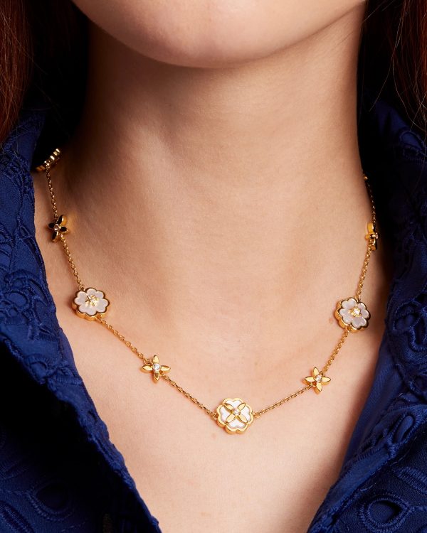 Kate Spade Heritage Bloom Scatter Necklace