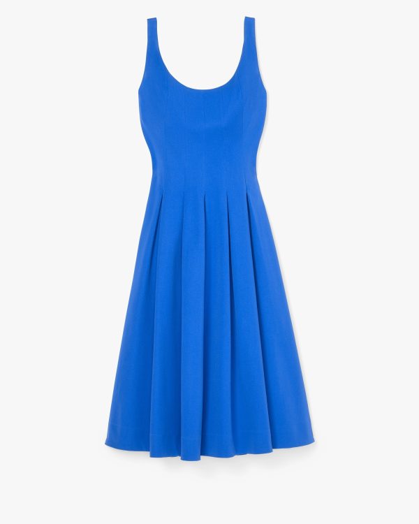 Kate Spade Twill Scoop Neck Dress
