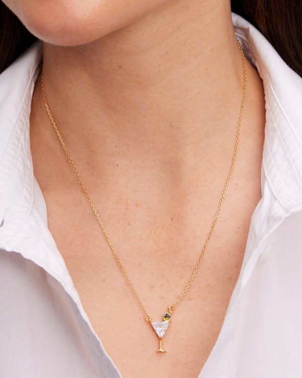 Kate Spade Shaken Or Stirred Mini Pendant