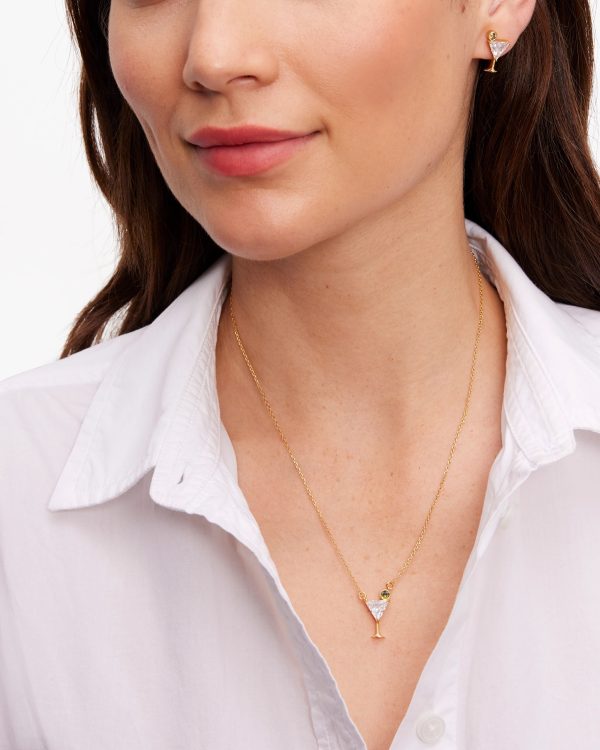 Kate Spade Shaken Or Stirred Mini Pendant