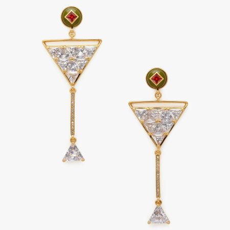 Kate Spade Shaken Or Stirred Statement Earrings