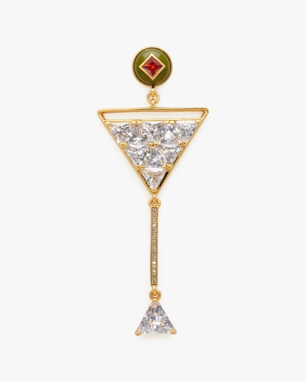 Kate Spade Shaken Or Stirred Statement Earrings