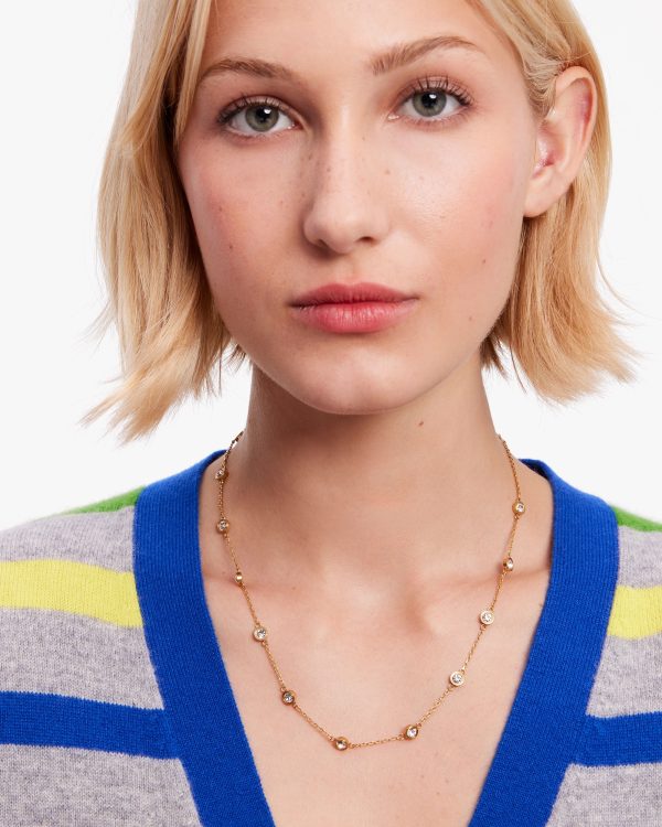 Kate Spade Set In Stone Station Necklace