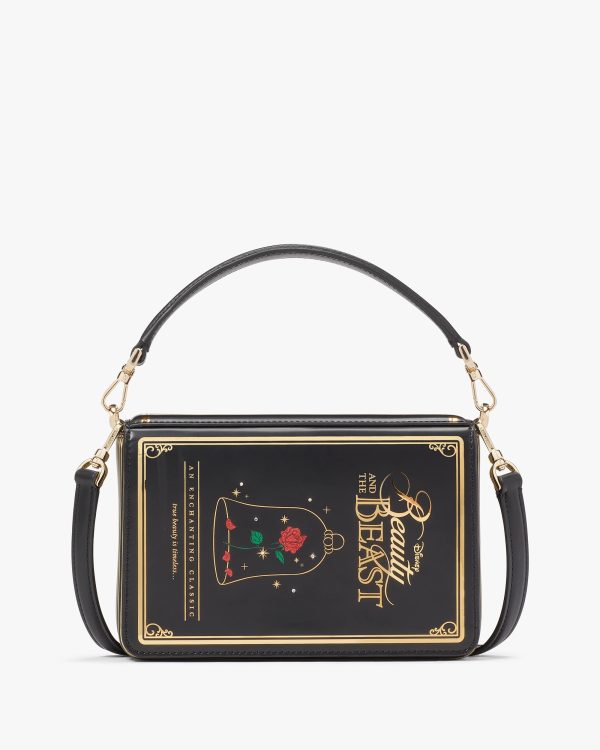 Kate Spade Disney X Kate Spade New York Beauty And The Beast 3d Book Crossbody