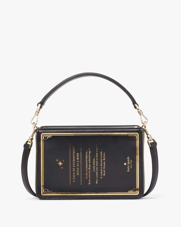 Kate Spade Disney X Kate Spade New York Beauty And The Beast 3d Book Crossbody