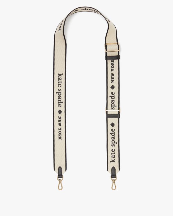 Kate Spade Logo Webbing Bag Strap
