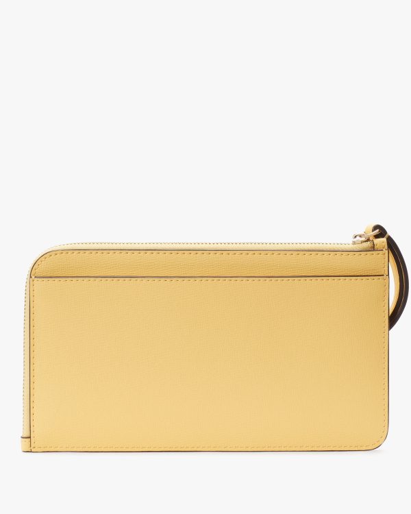 Kate Spade Disney X Kate Spade New York Beauty And The Beast Medium L-zip Wristlet