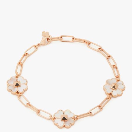 Kate Spade Spades & Studs Chain Link Bracelet