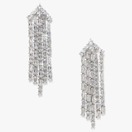 Kate Spade Showtime Fringe Statement Earrings