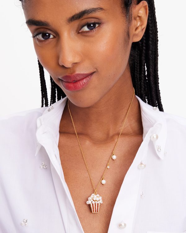 Kate Spade Carnival Popcorn Pendant