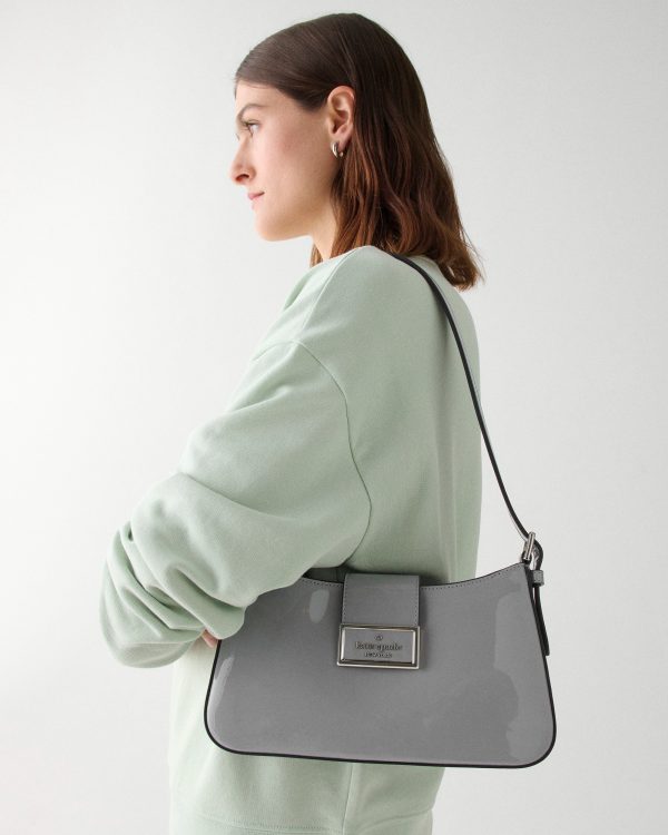 Kate Spade Reegan Patent Fabric Small Shoulder Bag