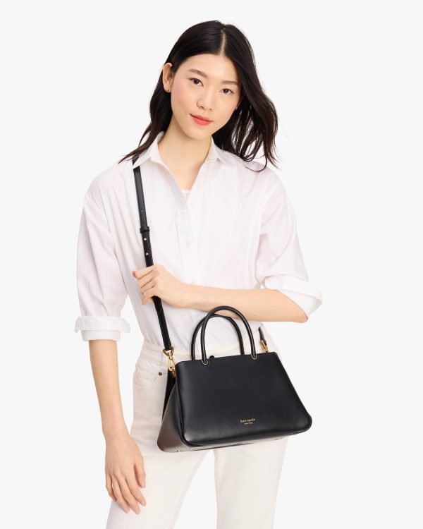 Kate Spade Grace Fine Grain Leather Medium Satchel