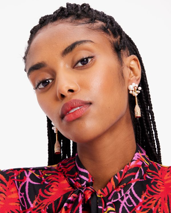 Kate Spade Cheers To That Drop Earrings
