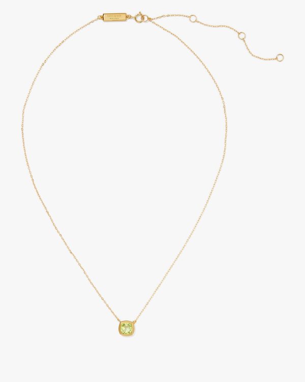 Kate Spade Fine Time To Shine Gem Pendant