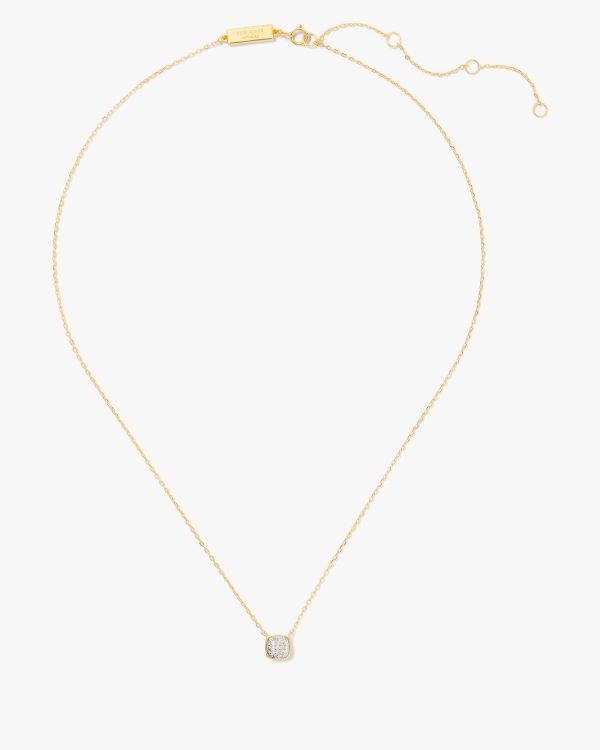 Kate Spade Fine Time To Shine Pavé Diamond Pendant
