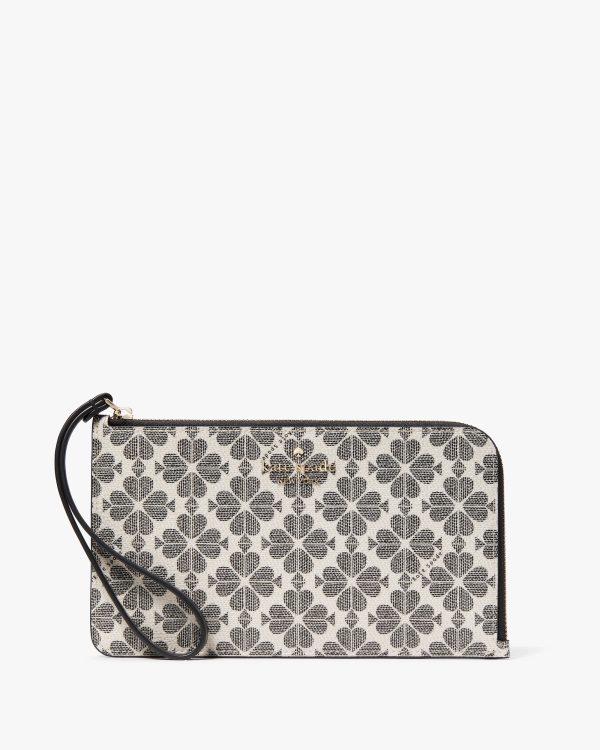 Kate Spade Lucy Spade Flower Wristlet