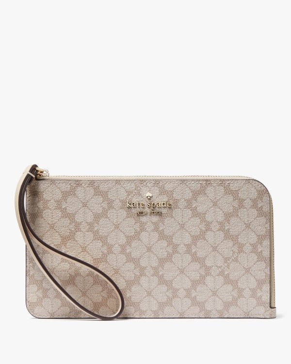 Kate Spade Lucy Spade Flower Wristlet