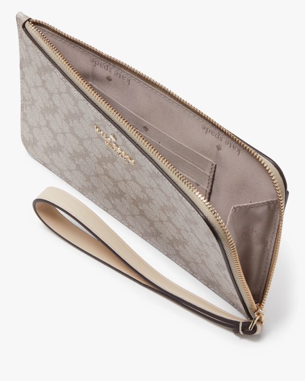 Kate Spade Lucy Spade Flower Wristlet