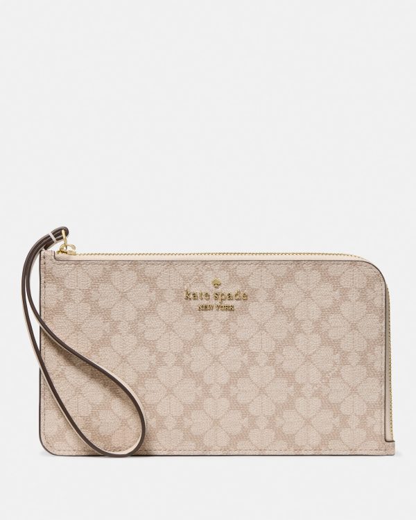 Kate Spade Lucy Spade Flower Wristlet