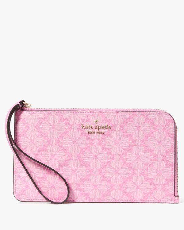 Kate Spade Lucy Spade Flower Wristlet