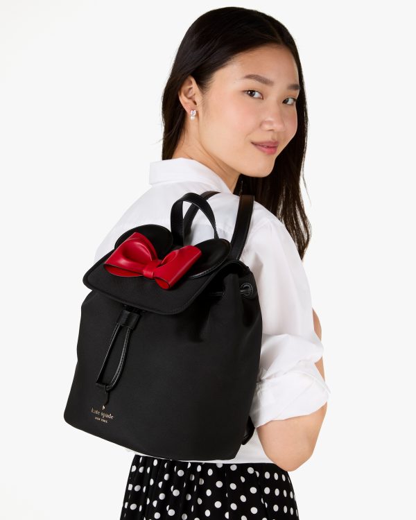 Kate Spade Disney X Kate Spade New York Minnie 3D Flap Backpack