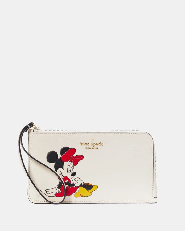 Kate Spade Disney X Kate Spade New York Minnie Mouse Wristlet