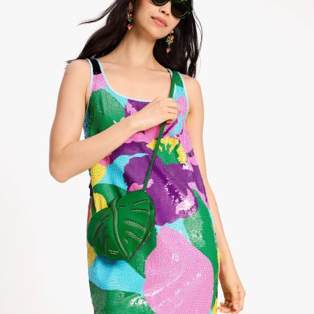 Kate Spade Orchid Bloom Sequin Dress