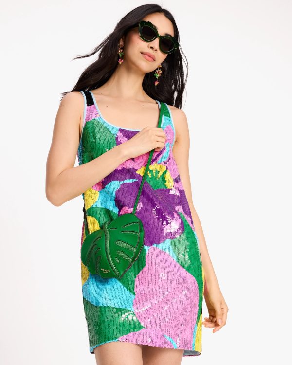 Kate Spade Orchid Bloom Sequin Dress