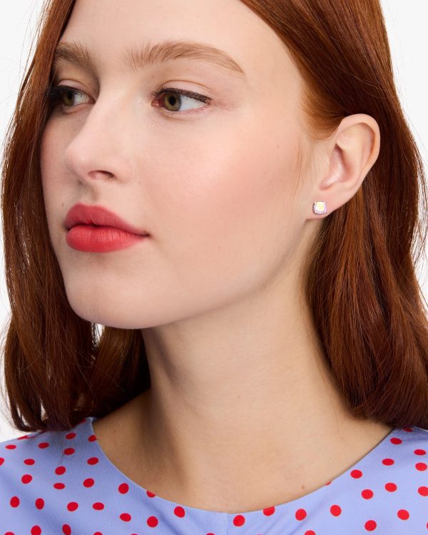 Kate Spade Little Luxuries 6mm Square Studs