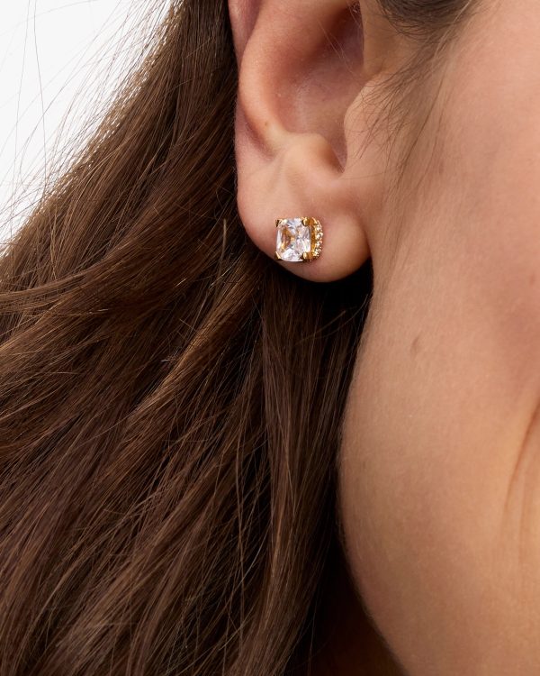 Kate Spade Little Luxuries 6mm Square Studs