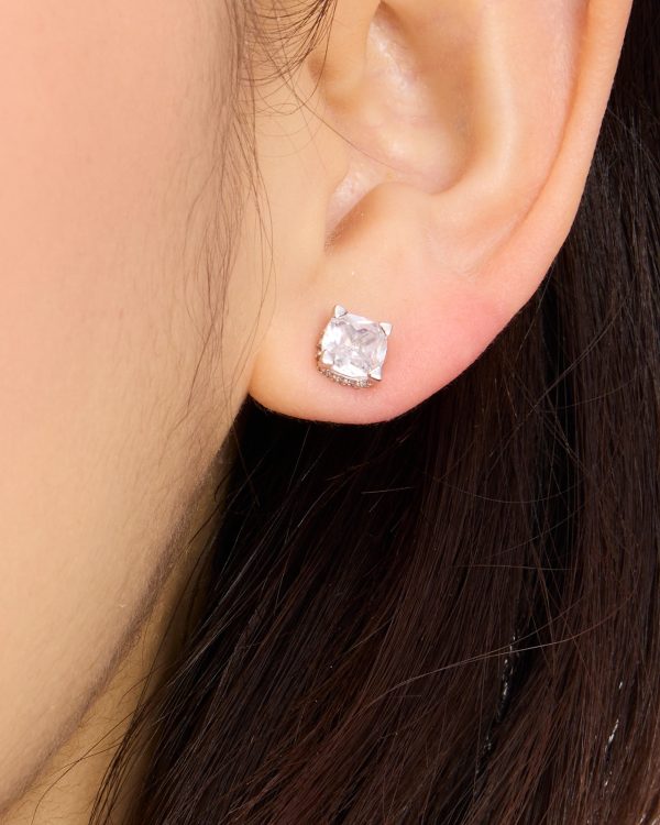 Kate Spade Little Luxuries 6mm Square Studs