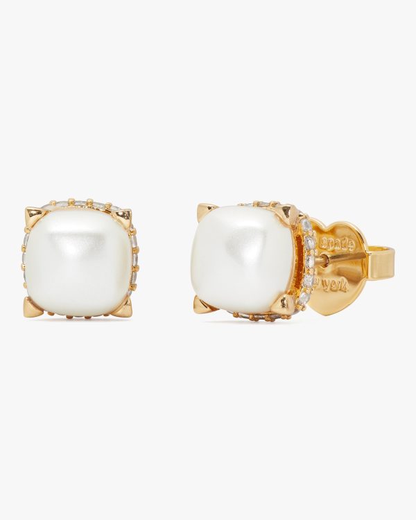 Kate Spade Little Luxuries 8mm Square Studs