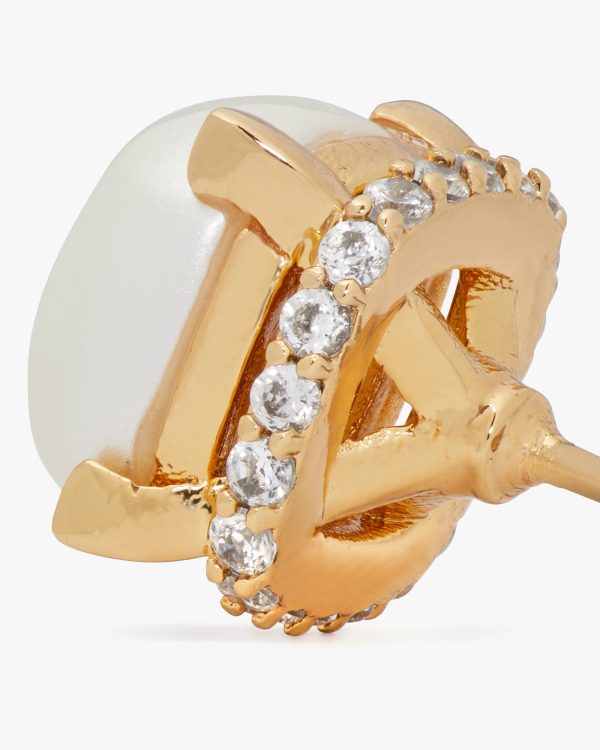Kate Spade Little Luxuries 8mm Square Studs