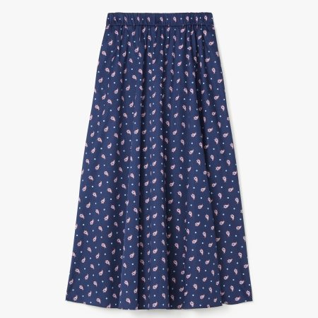 Kate Spade Paisley Foulard Midi Skirt
