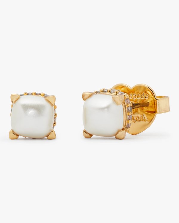 Kate Spade Little Luxuries 6mm Square Studs