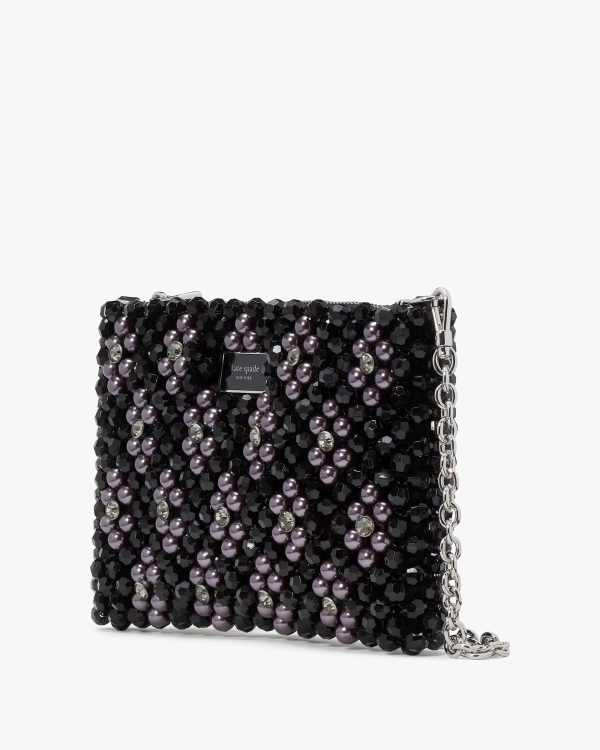 Kate Spade Purl Flower Beaded Mini Shoulder Bag