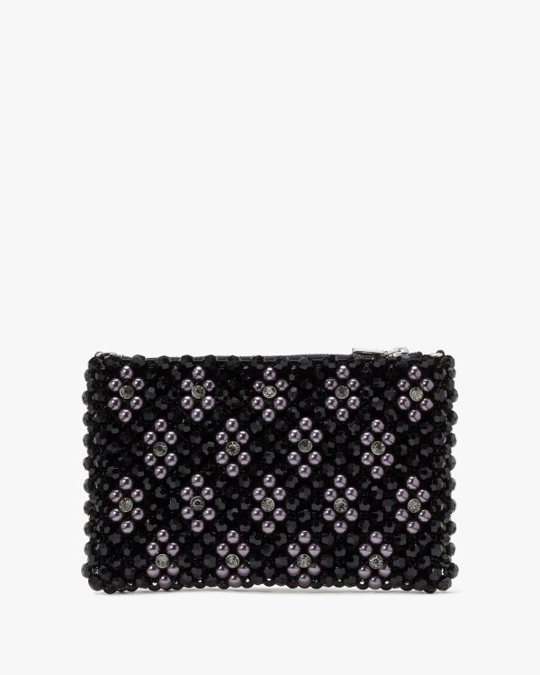 Kate Spade Purl Flower Beaded Mini Shoulder Bag