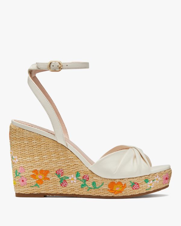 Kate Spade Tallulah Strawberry Garden Espadrilles