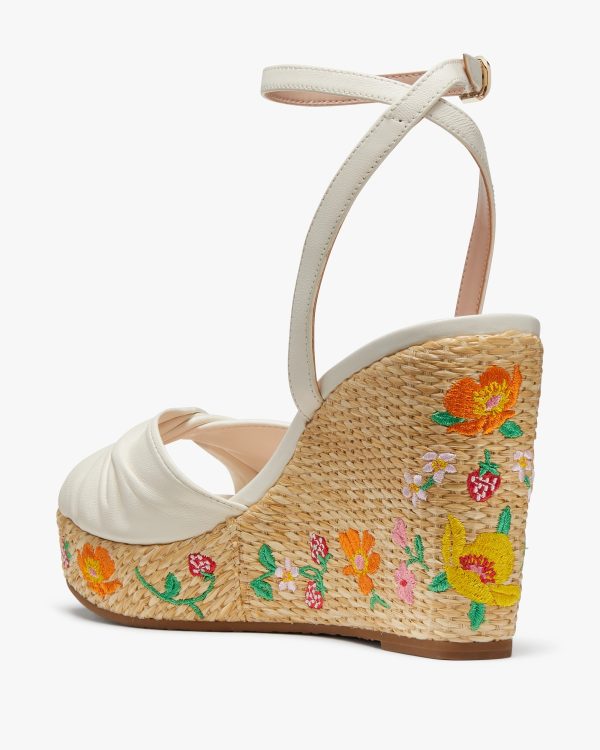 Kate Spade Tallulah Strawberry Garden Espadrilles