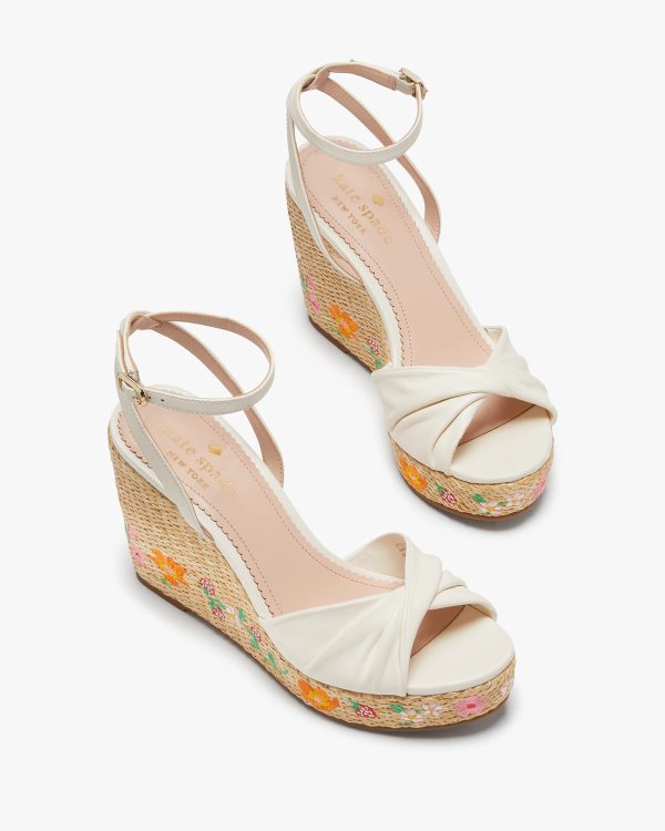 Kate Spade Tallulah Strawberry Garden Espadrilles