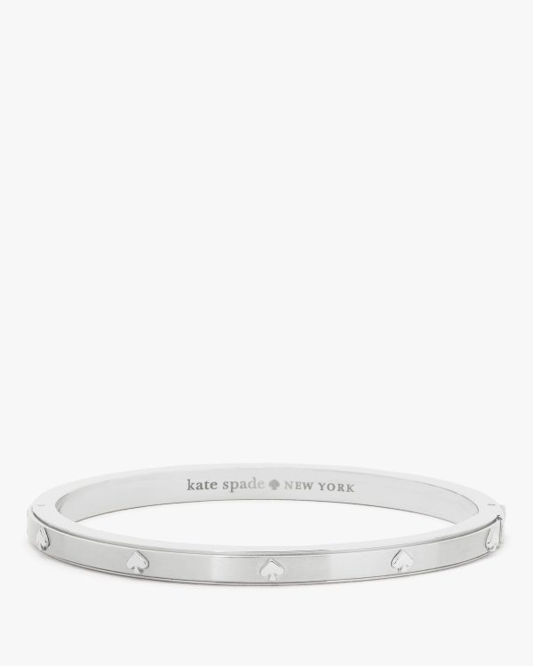 Kate Spade Spot The Spade Metal 5mm Hinge Bangle