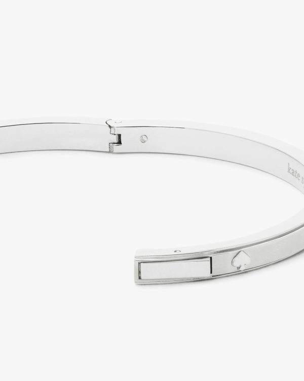 Kate Spade Spot The Spade Metal 5mm Hinge Bangle