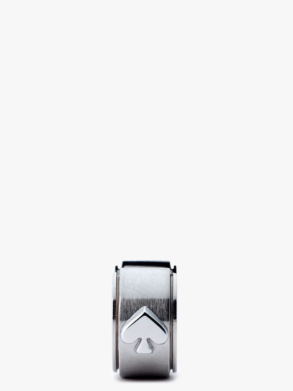 Kate Spade Spot The Spade Metal Huggies