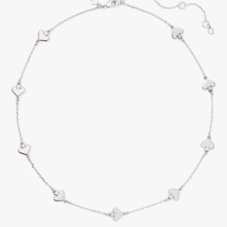 Kate Spade Spot The Spade Metal Scatter Necklace