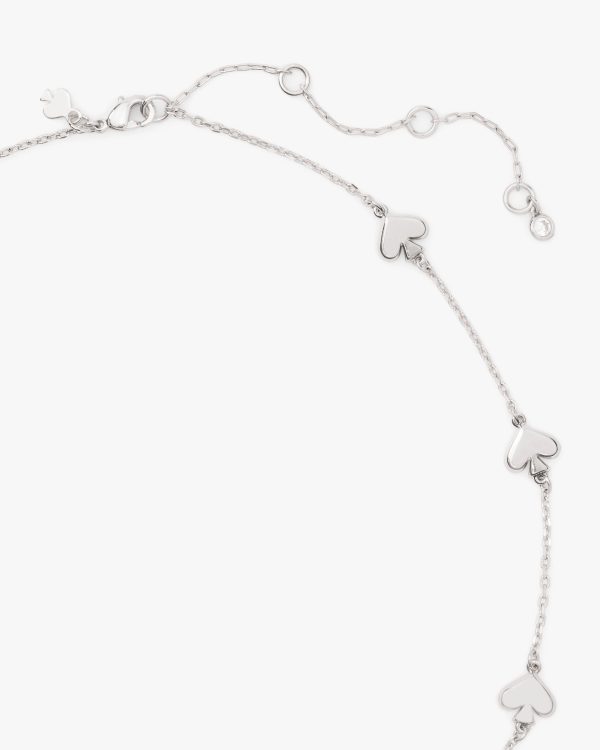 Kate Spade Spot The Spade Metal Scatter Necklace