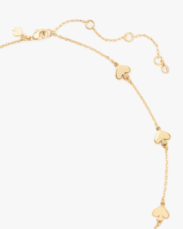 Kate Spade Spot The Spade Metal Scatter Necklace
