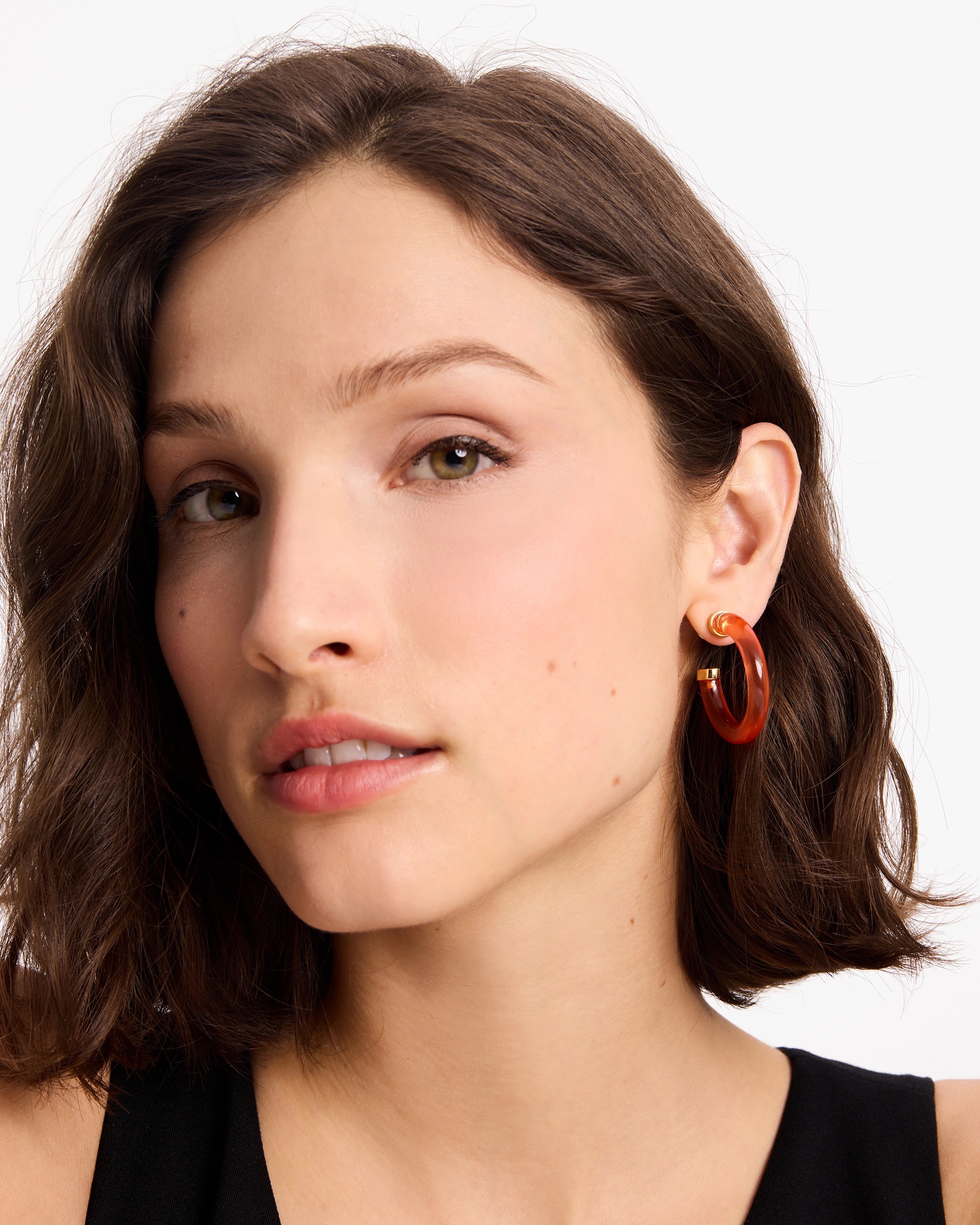 Kate Spade Feeling Bubbly Raffia Charm Hoops - Image 4