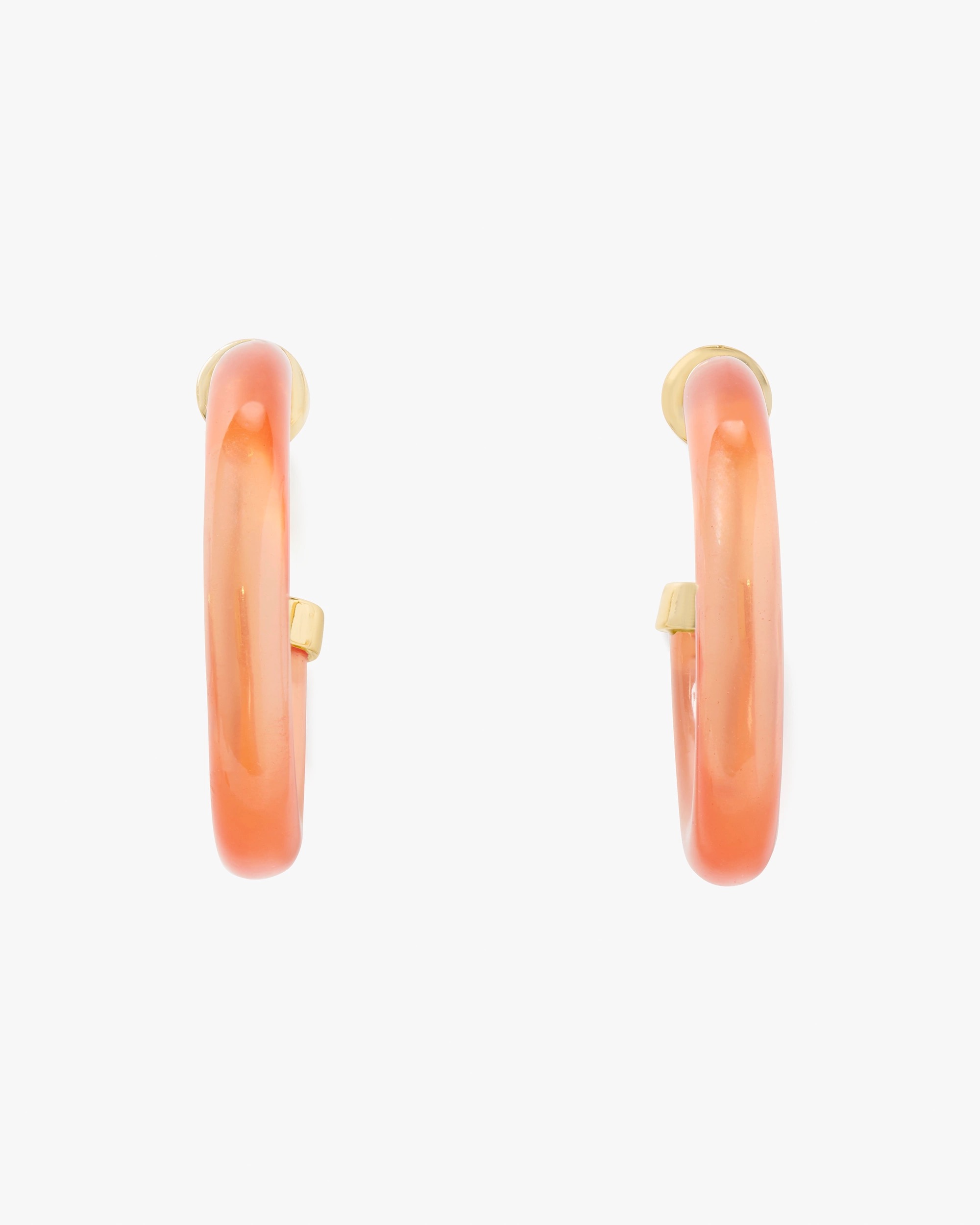 Kate Spade Feeling Bubbly Raffia Charm Hoops - Image 6