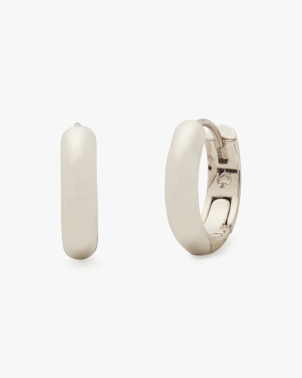 Kate Spade Brilliant Statements Metal Huggies