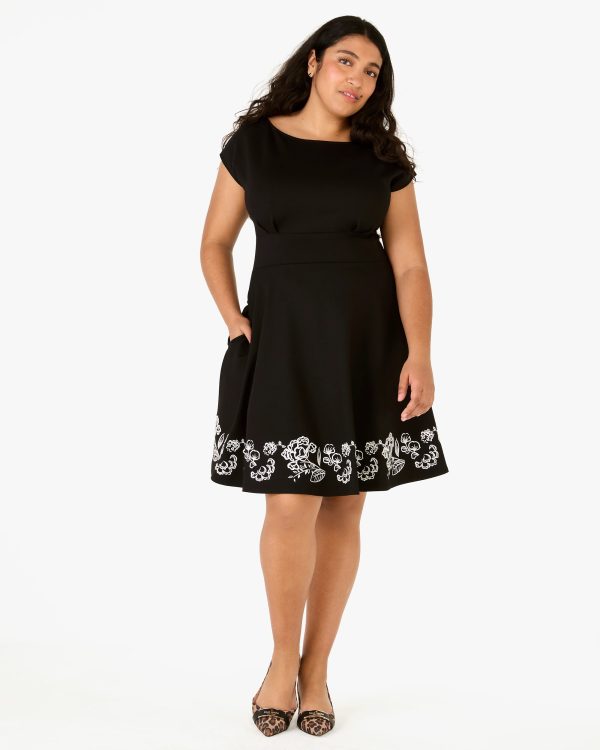 Kate Spade Embroidered Fiorella Dress
